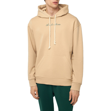 Толстовка с лого мужская Бежевый