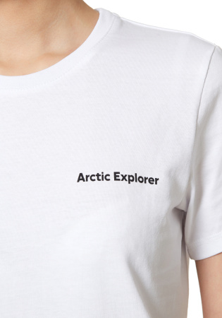 Женская футболка Arctic Explorer Белый
