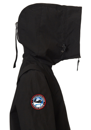 Женская куртка ORA, защита от ветра и дождя. Цвет: Черный