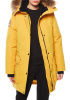 CHILL - легкая женская парка для городской зимы. Цвет: Желтый