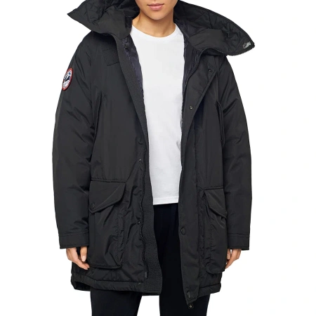 Женская черная парка Beluga