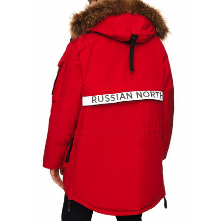 Мужская экспедиционная парка LEDOKOL. Цвет: Красный