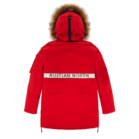 Мужская экспедиционная парка LEDOKOL. Цвет: Красный