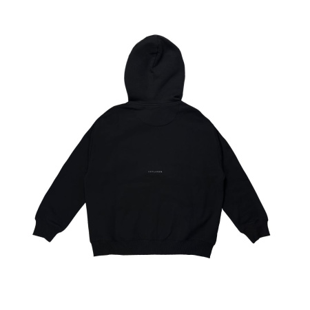 Олимпийка на молнии с надписью Черный