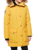 CHILL - легкая женская парка для городской зимы. Цвет: Желтый