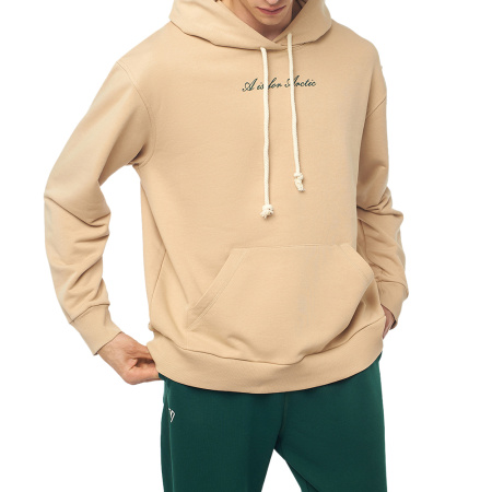 Толстовка с лого мужская Бежевый
