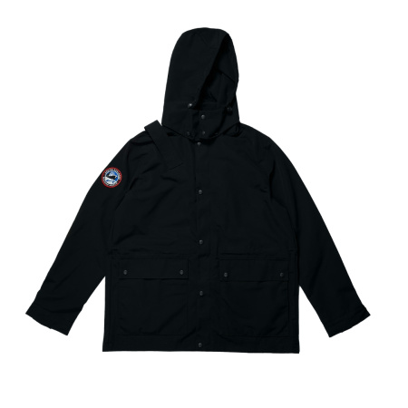 Демисезонная мужская куртка OIL черная